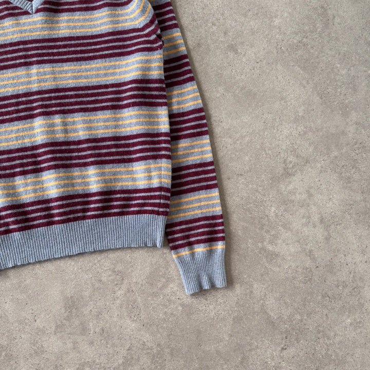 Dolce & Gabbana V-Neck Jumper Grey Men's M