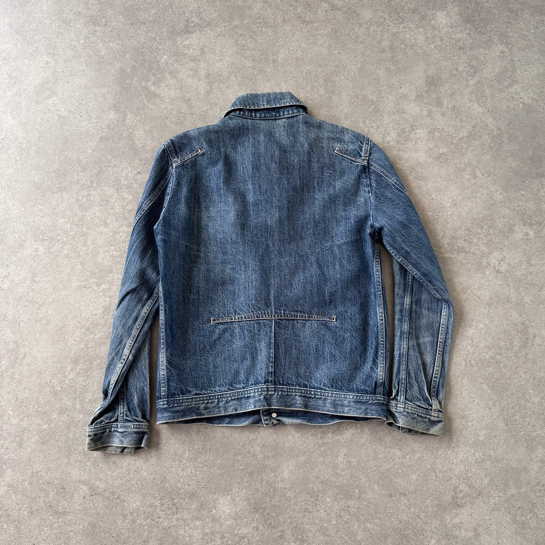 Diesel Denim Jacket Mid Blue Men's S