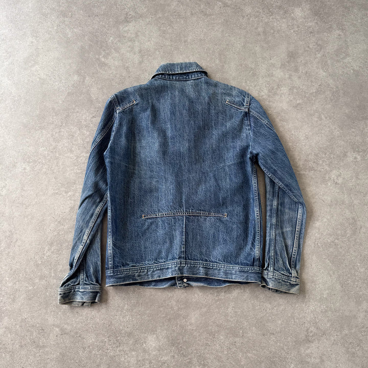 Diesel Denim Jacket Mid Blue Men's S