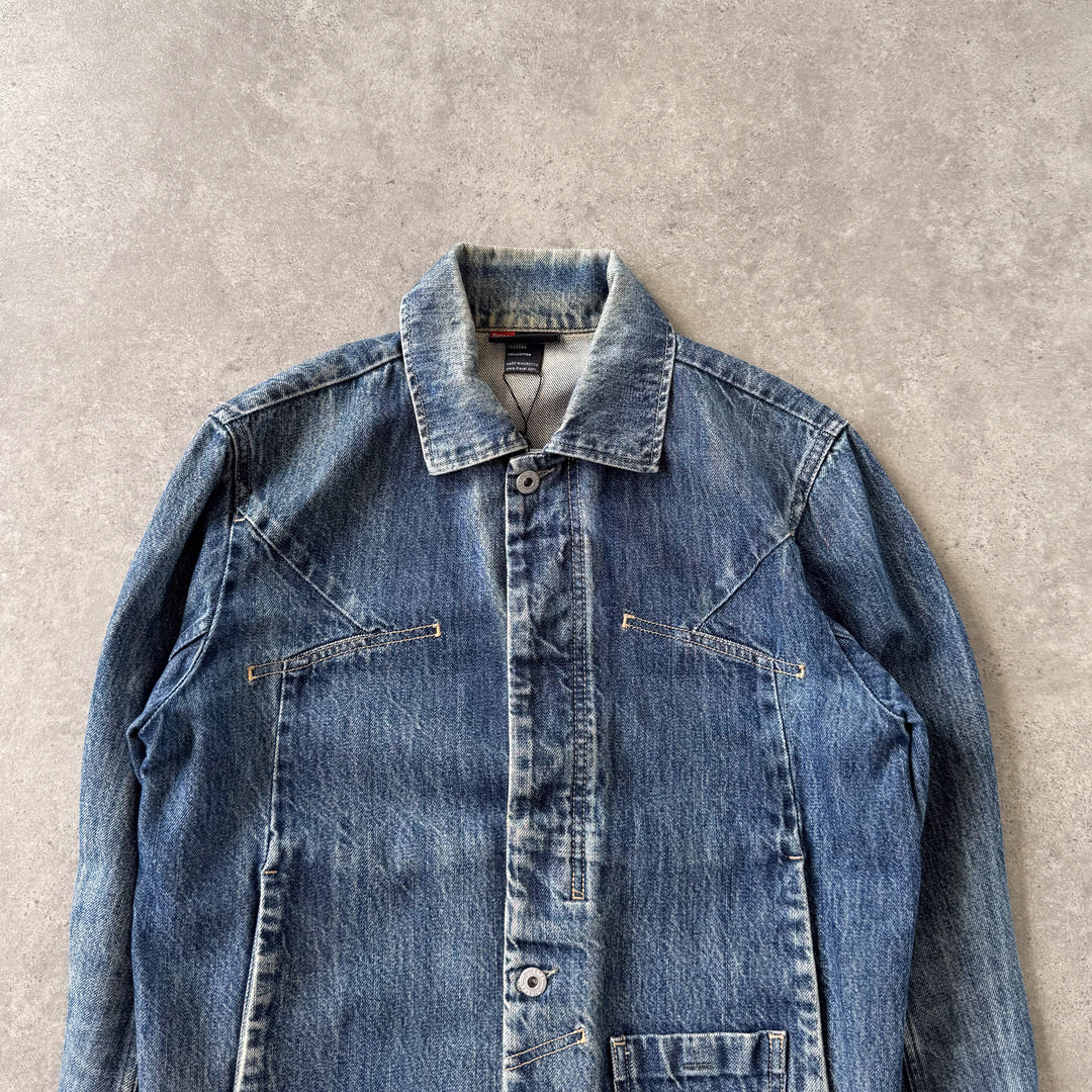 Diesel Denim Jacket Mid Blue Men's S