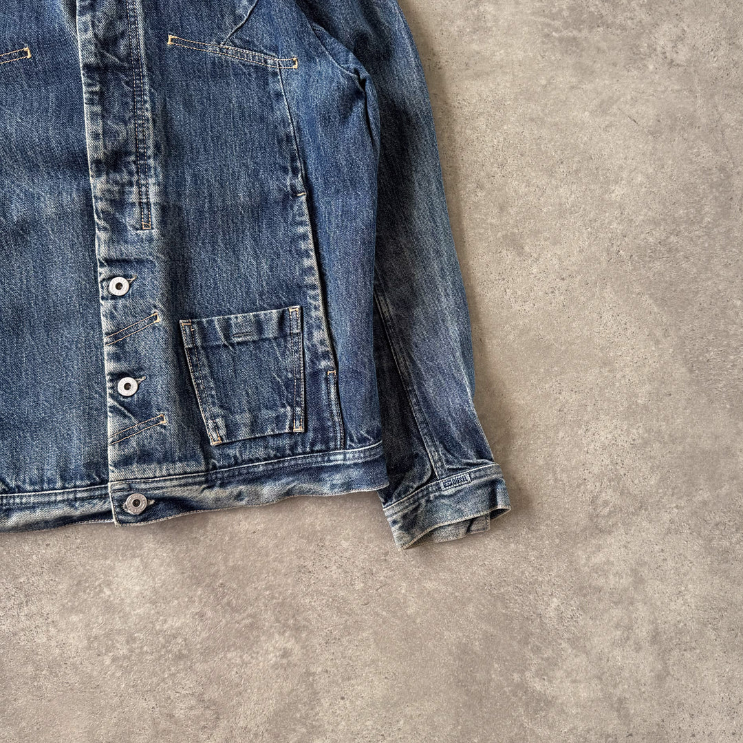 Diesel Denim Jacket Mid Blue Men's S