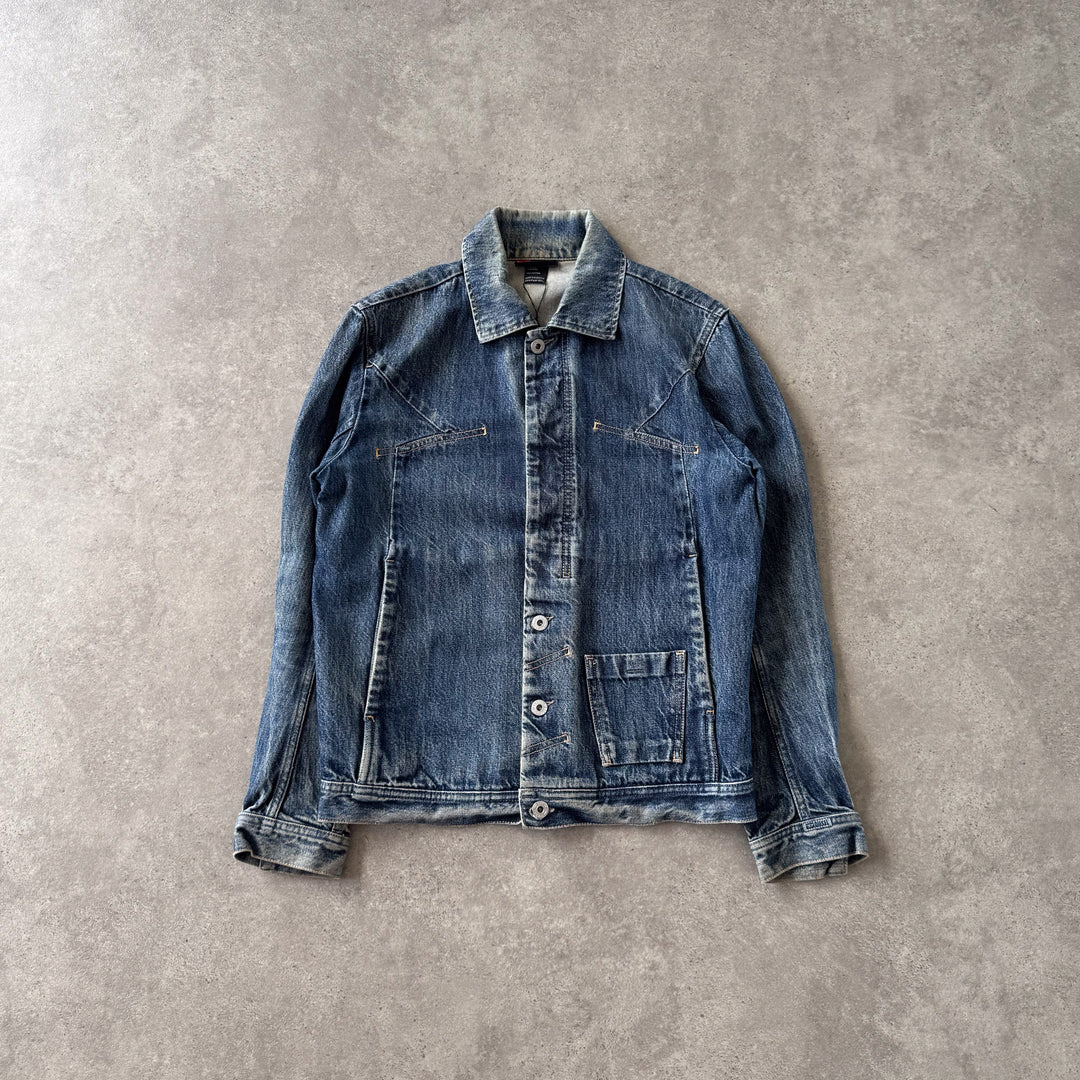 Diesel Denim Jacket Mid Blue Men's S