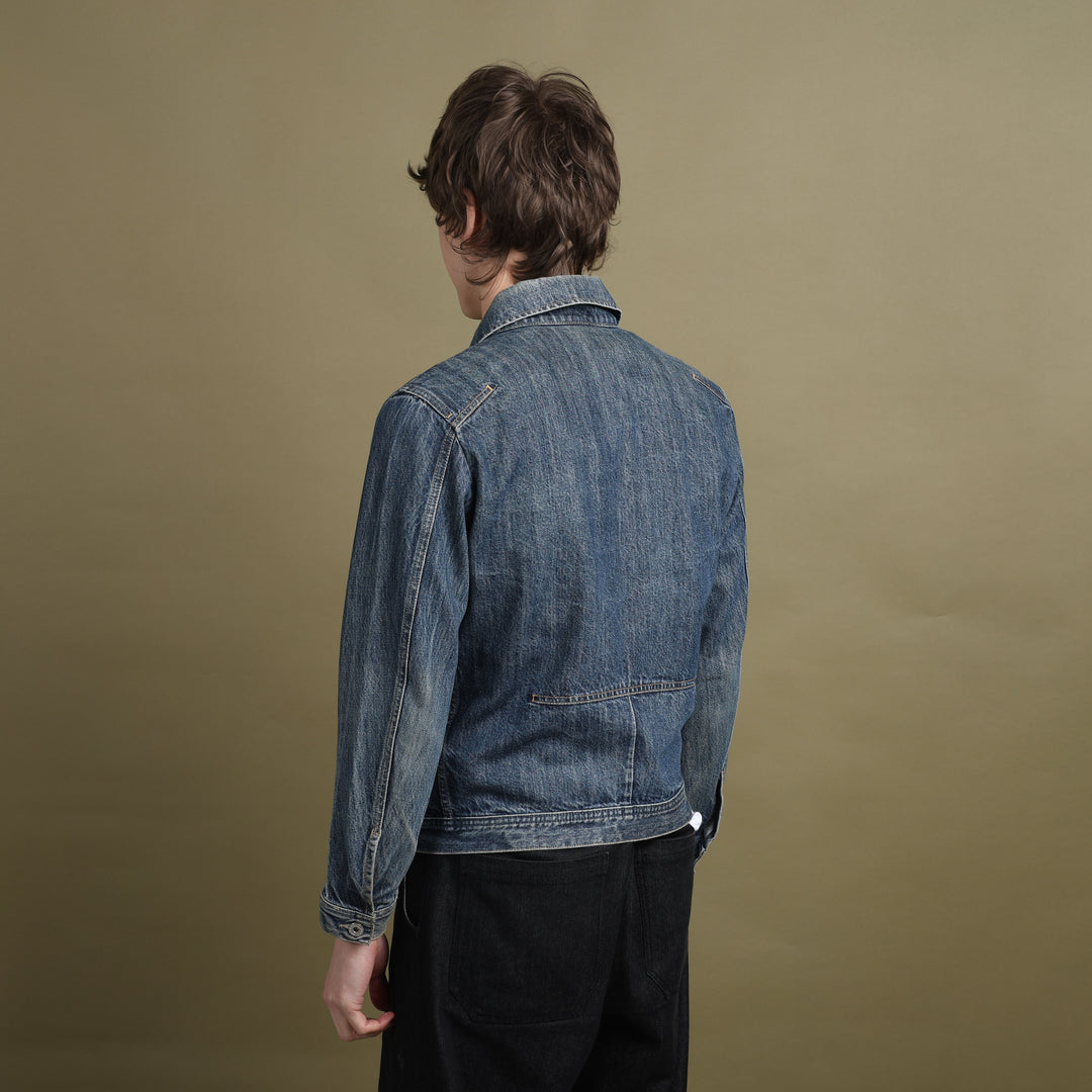 Diesel Denim Jacket Mid Blue Men's S