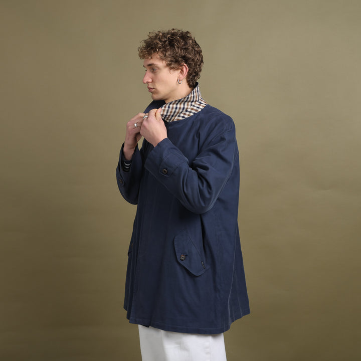 Aquascutum Chore Jacket Bottle Blue Men's XL