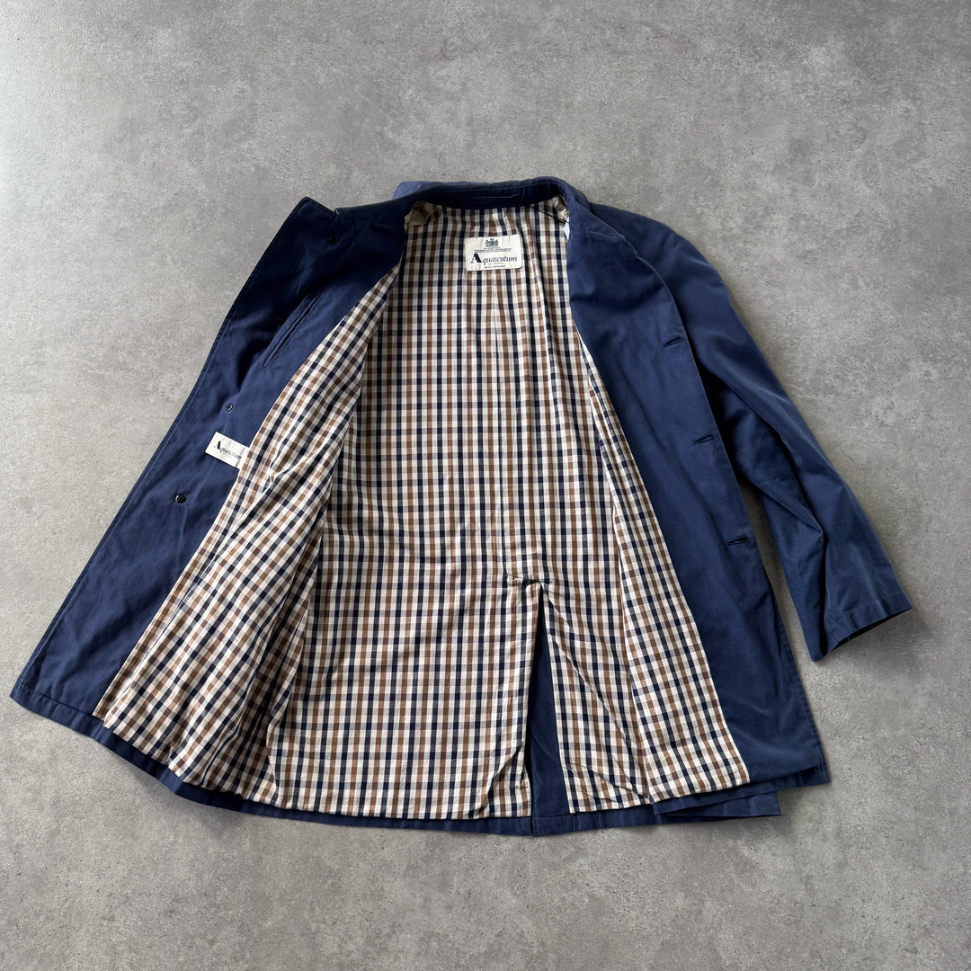 Aquascutum Chore Jacket Bottle Blue Men's XL