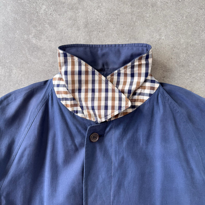 Aquascutum Chore Jacket Bottle Blue Men's XL