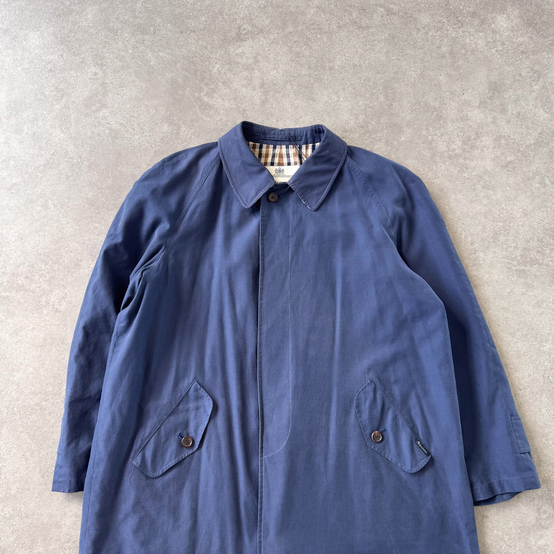 Aquascutum Chore Jacket Bottle Blue Men's XL