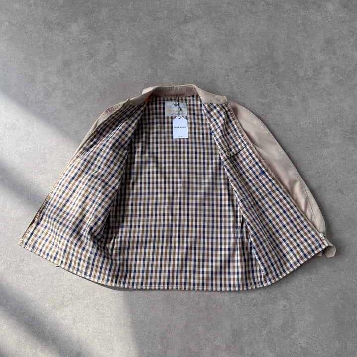 Aquascutum Harrington Jacket Beige Men's M