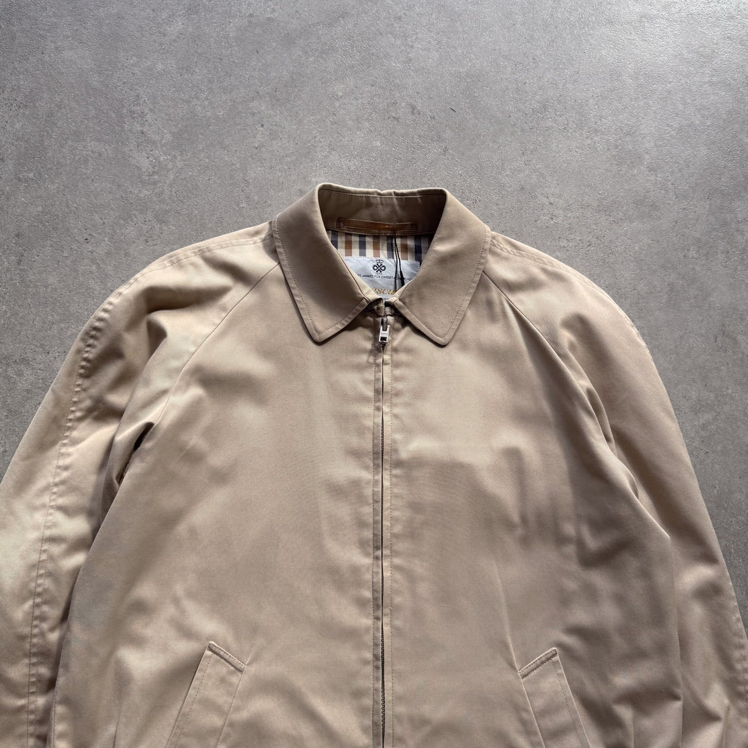 Aquascutum Harrington Jacket Beige Men's M