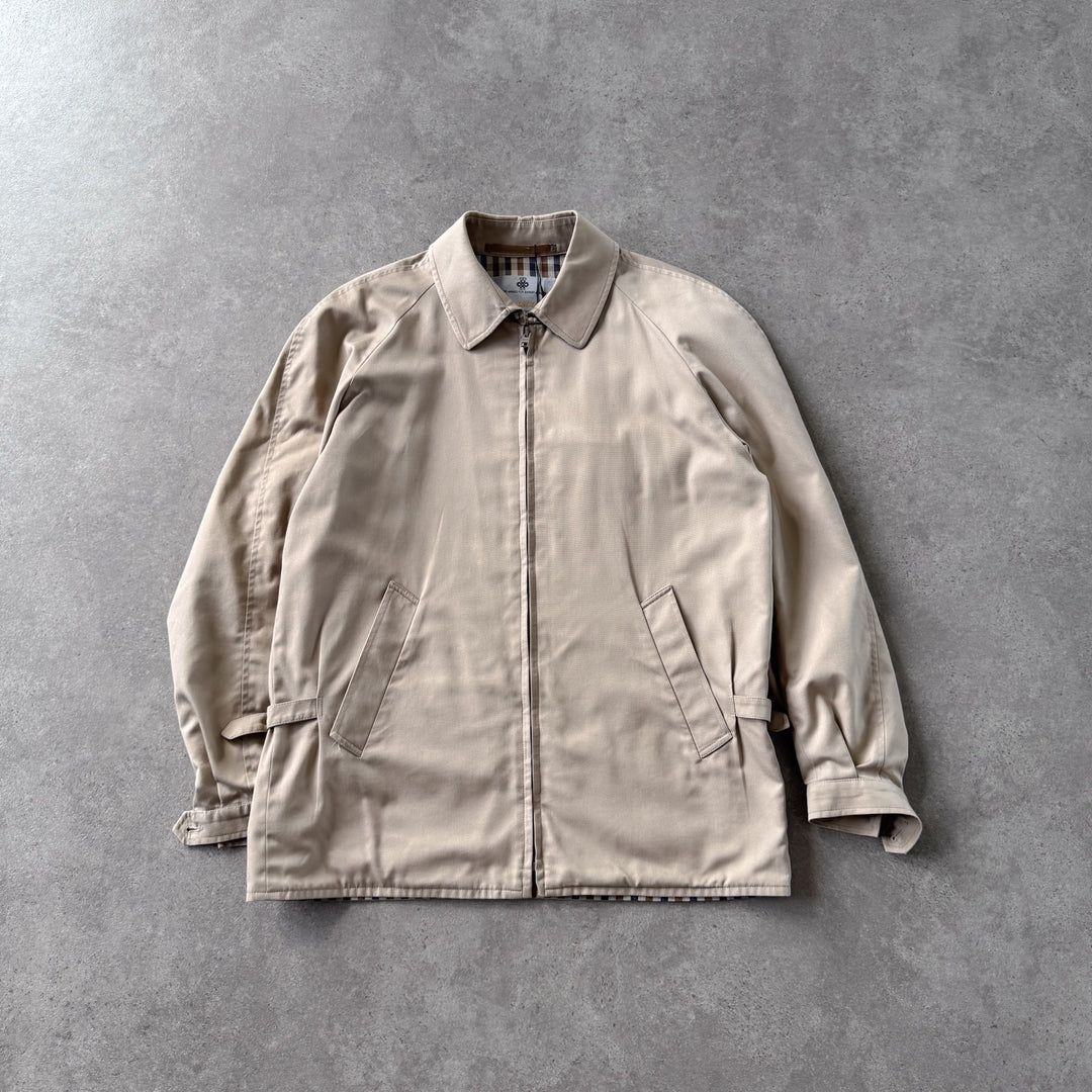 Aquascutum Harrington Jacket Beige Men's M