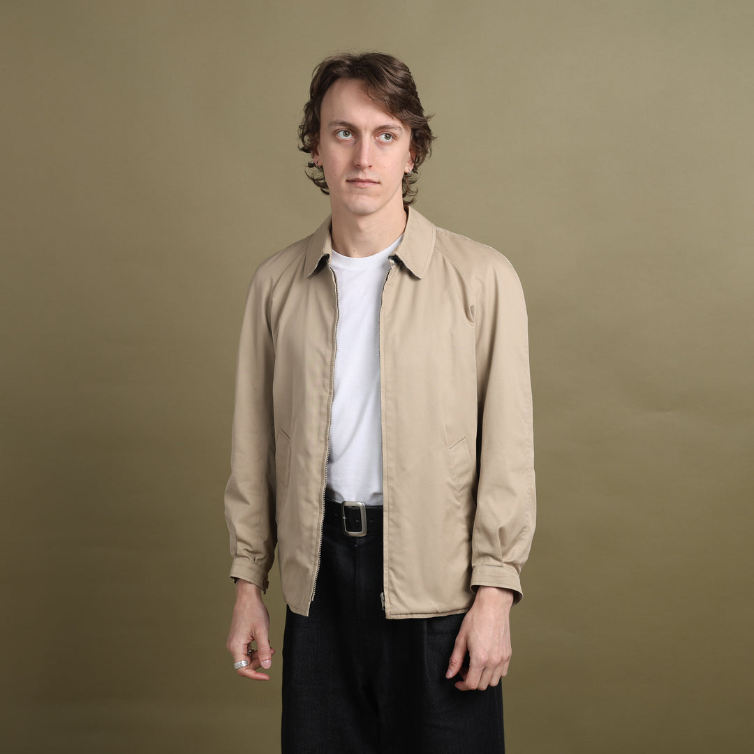 Aquascutum Harrington Jacket Beige Men's M