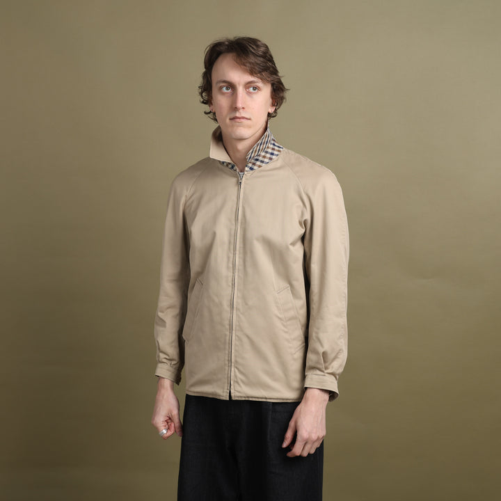 Aquascutum Harrington Jacket Beige Men's M