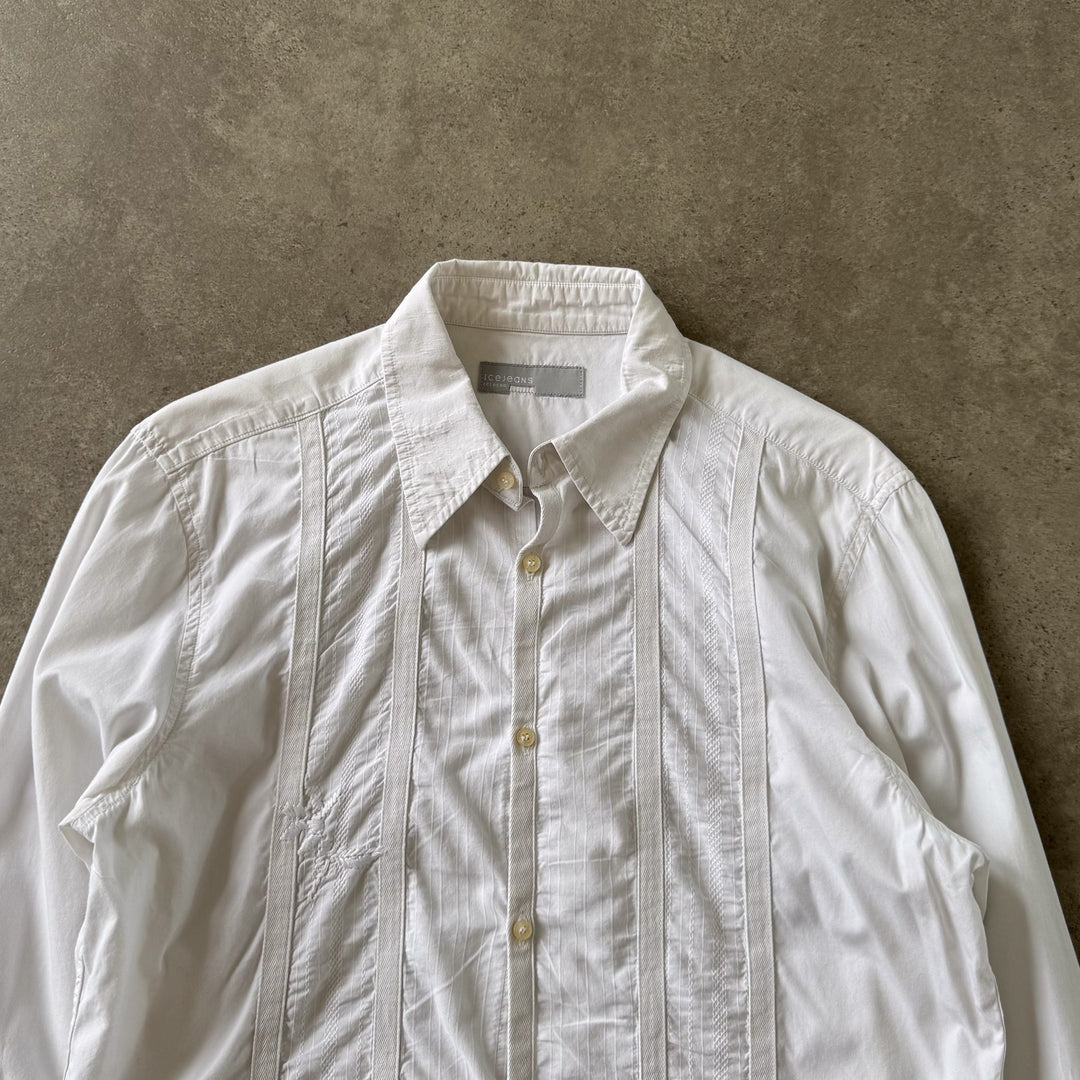 Iceberg Dress Shirt White Men's L