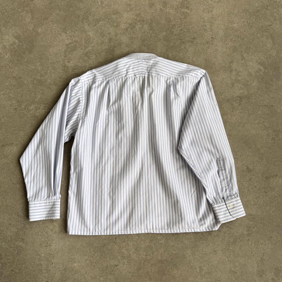 Aquascutum Shirt Light Blue & White Men's M