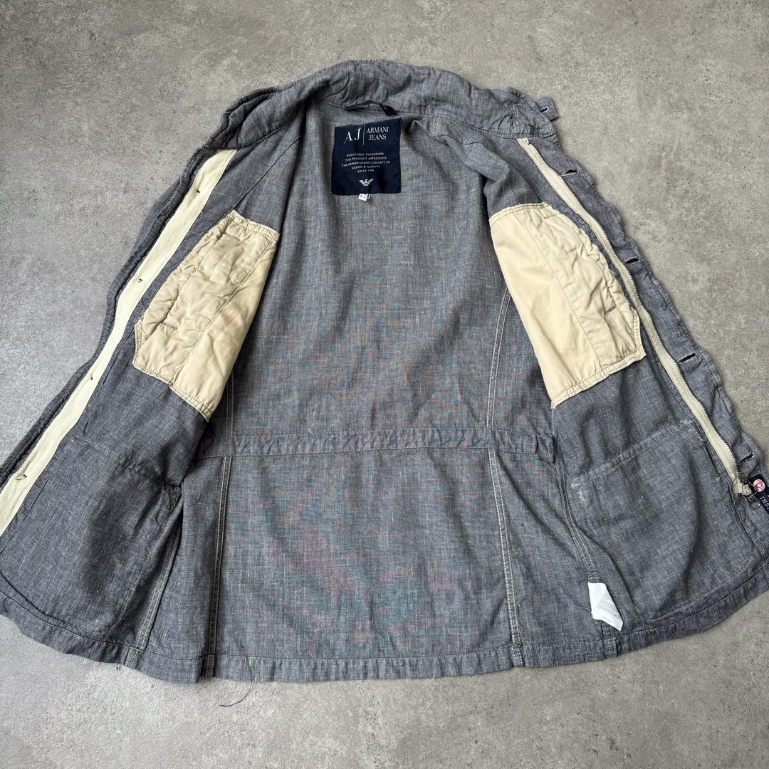 Armani Jeans Field Jacket Grey Men's M