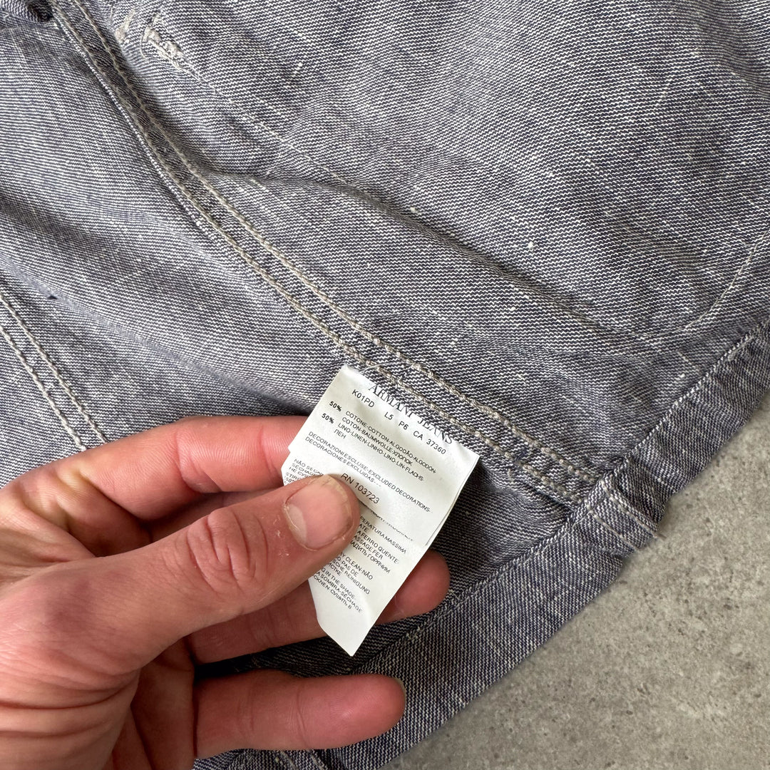 Armani Jeans Field Jacket Grey Men's M
