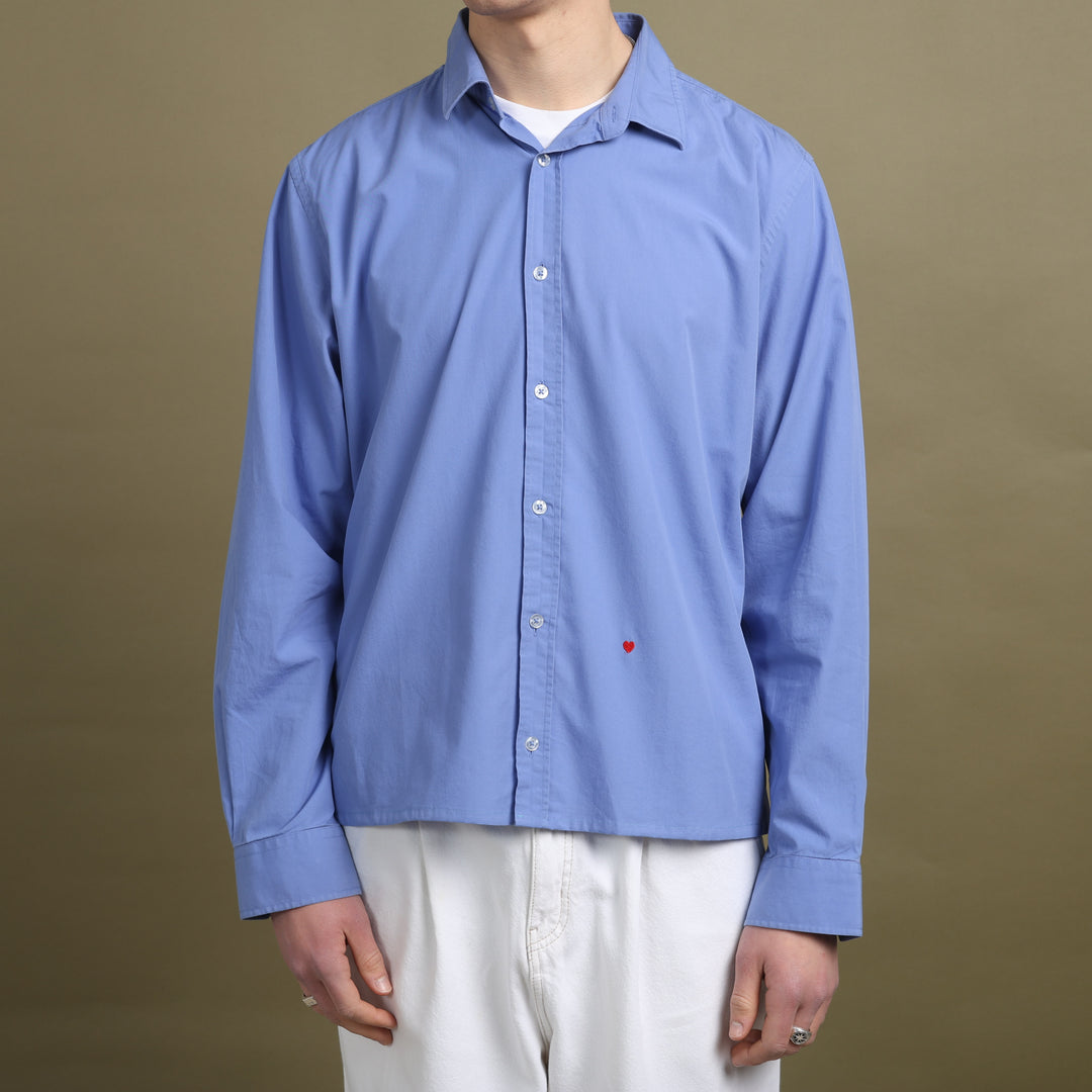 Moschino Dress Shirt Bottle Blue Men's XL