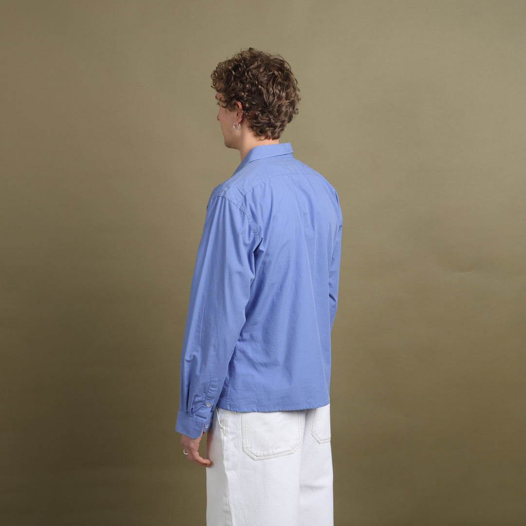 Moschino Dress Shirt Bottle Blue Men's XL
