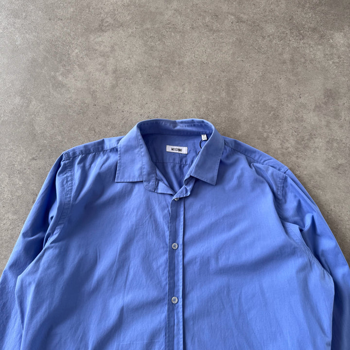Moschino Shirt Bottle Blue Men's L