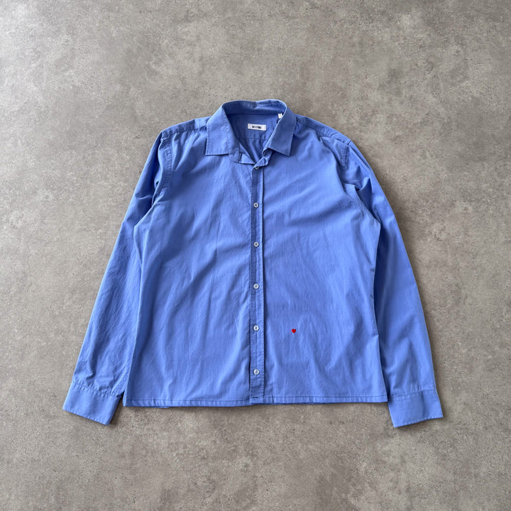 Moschino Shirt Bottle Blue Men's L
