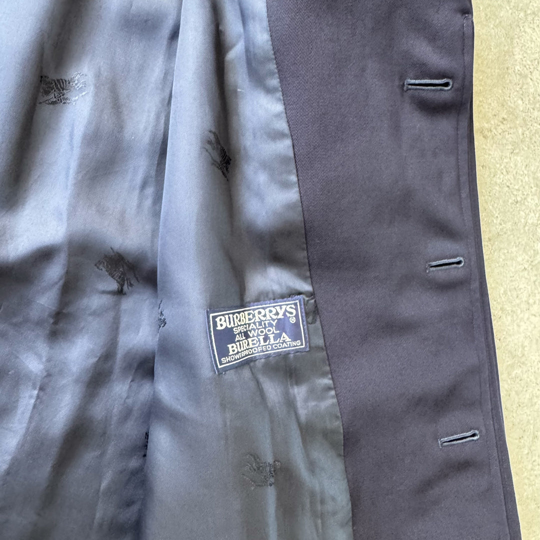 Burberry's Overcoat Navy Blue Men's L