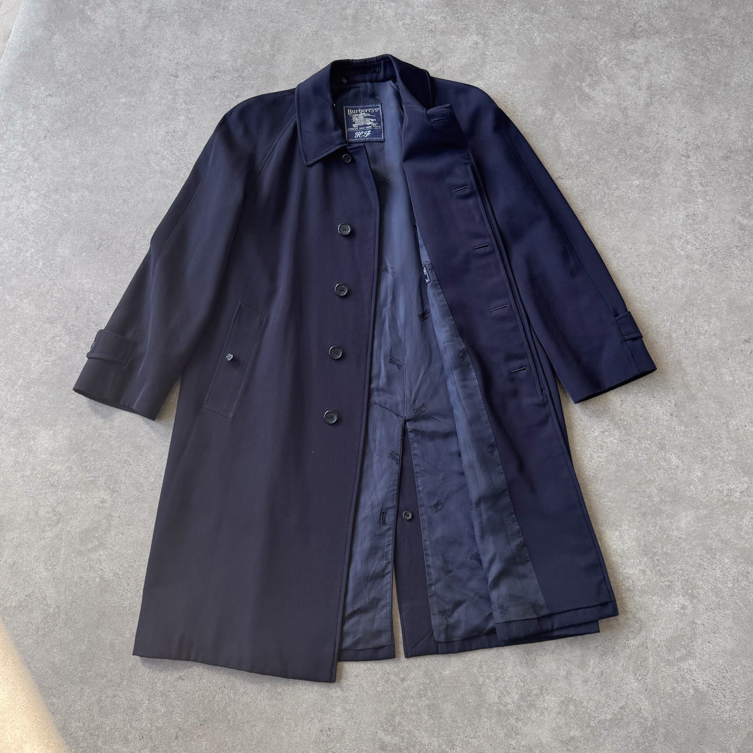Burberry's Overcoat Navy Blue Men's L