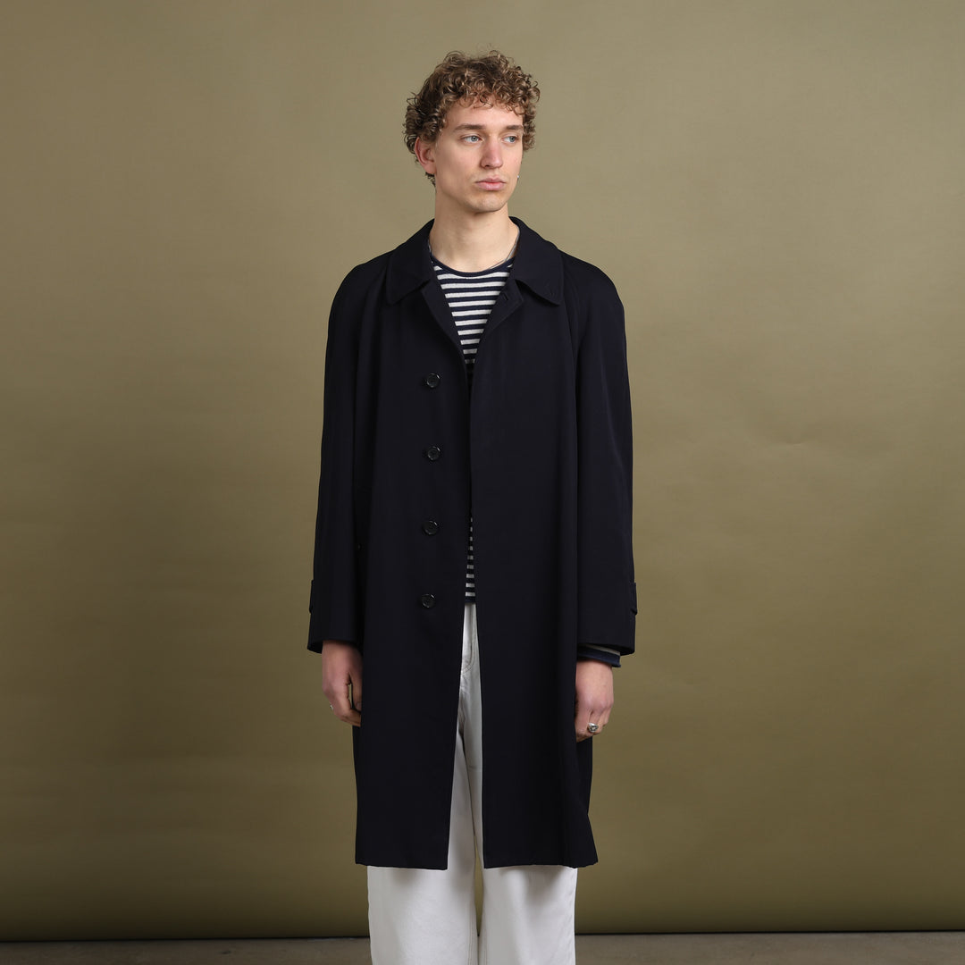 Burberry's Overcoat Navy Blue Men's L