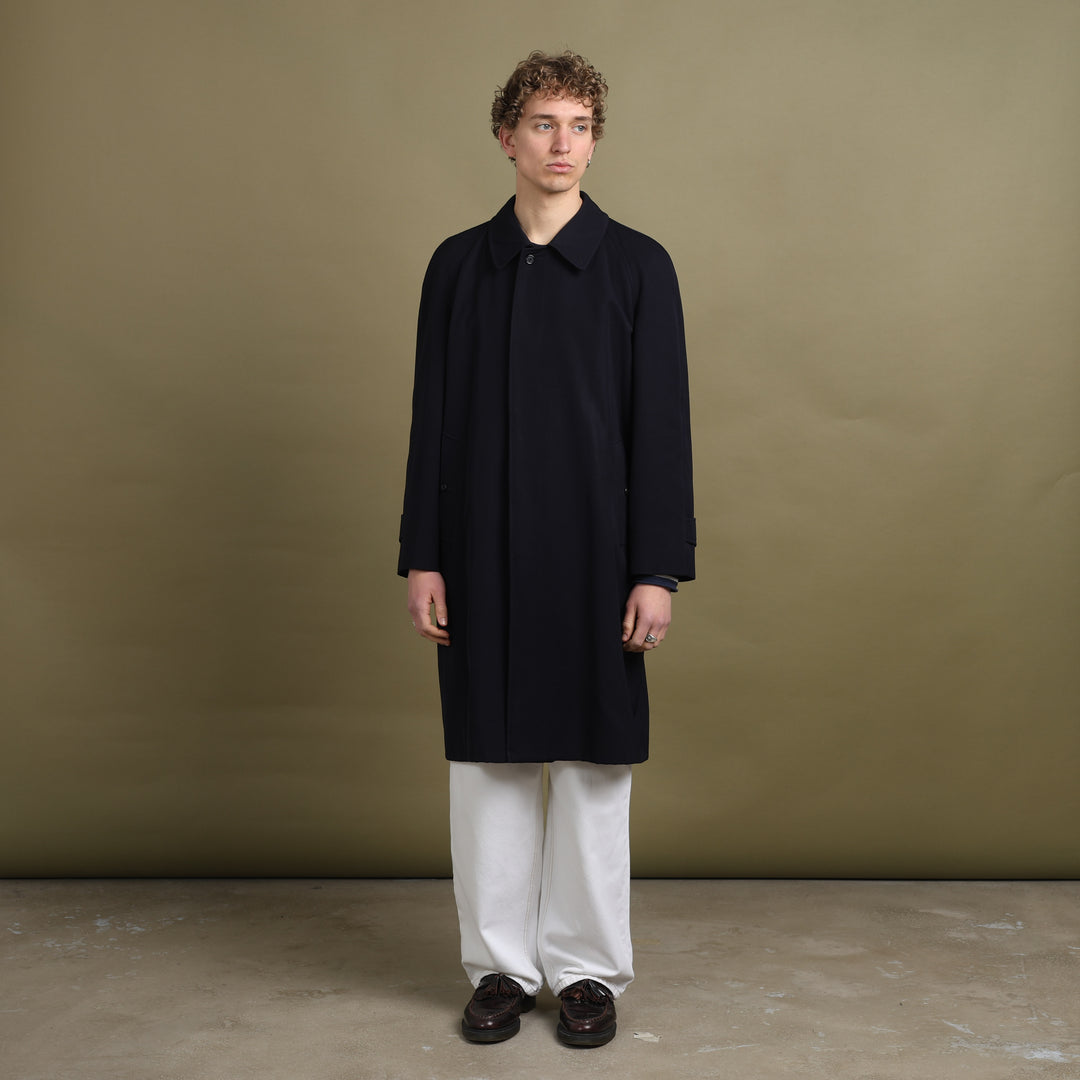Burberry's Overcoat Navy Blue Men's L