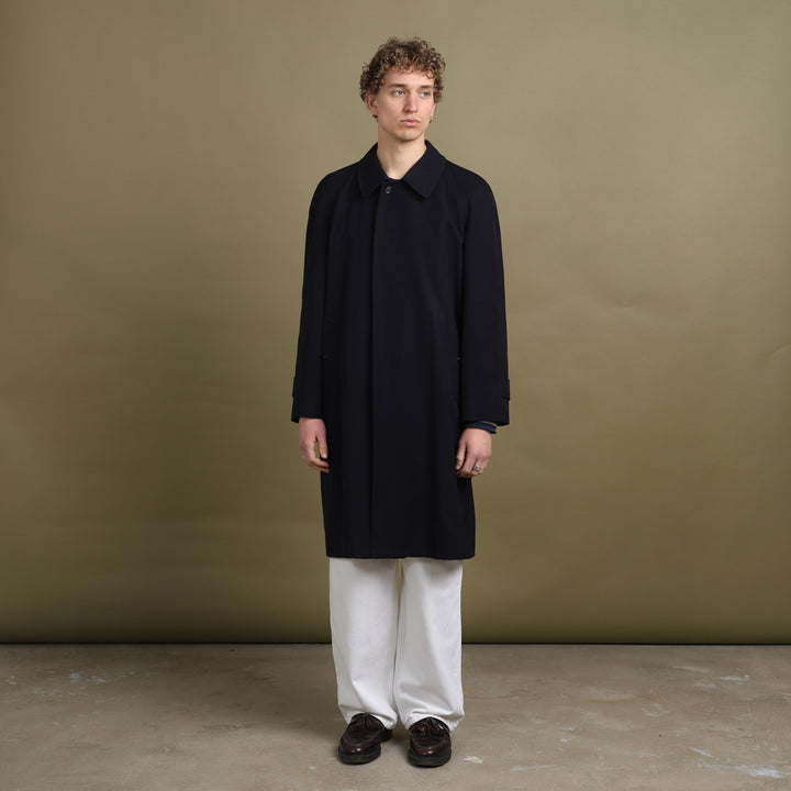 Burberry's Overcoat Navy Blue Men's L