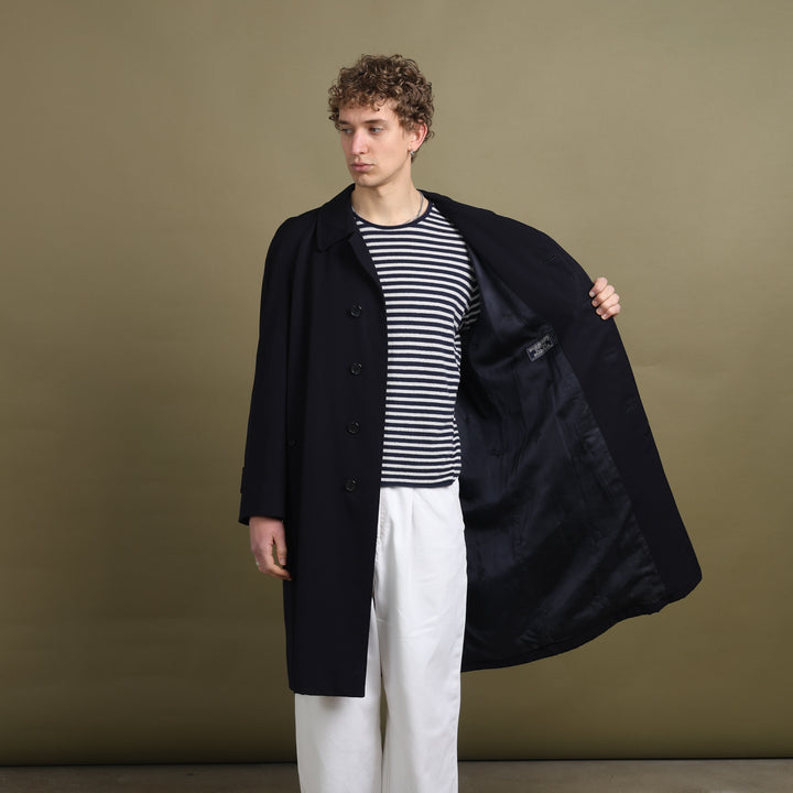 Burberry's Overcoat Navy Blue Men's L