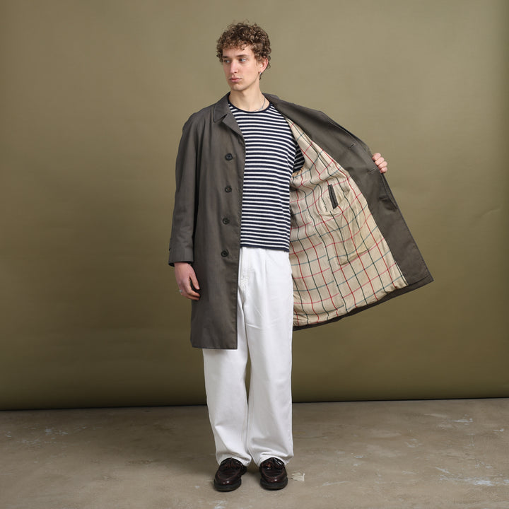 Burberry's Trench Coat Dark Green Men's M