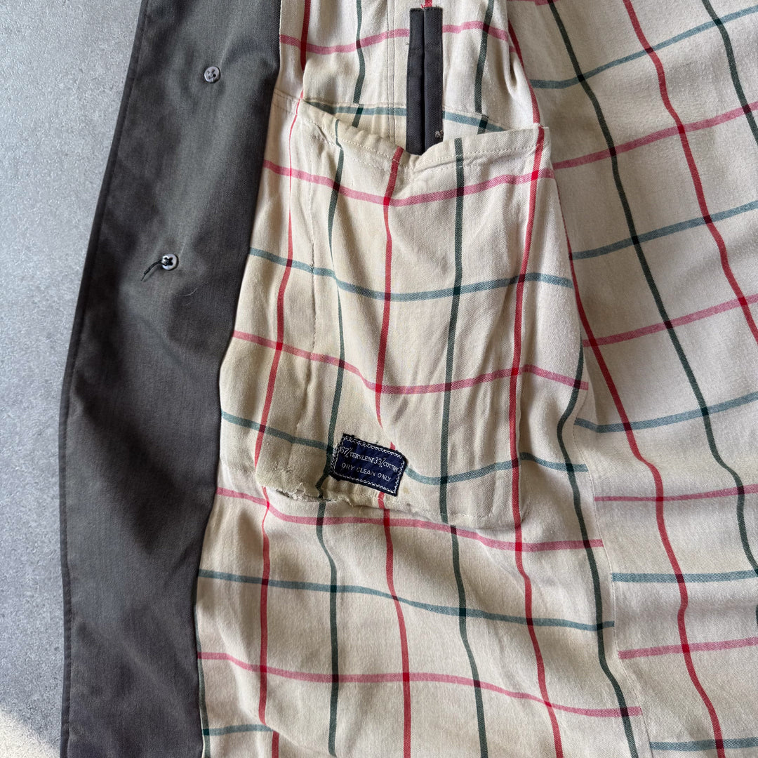 Burberry's Trench Coat Dark Green Men's M