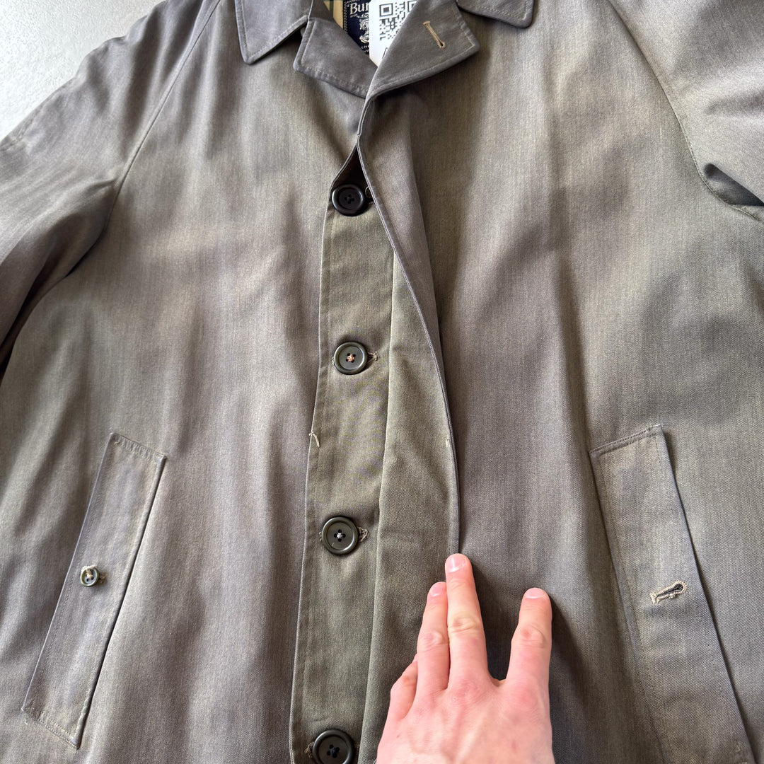 Burberry's Trench Coat Dark Green Men's M
