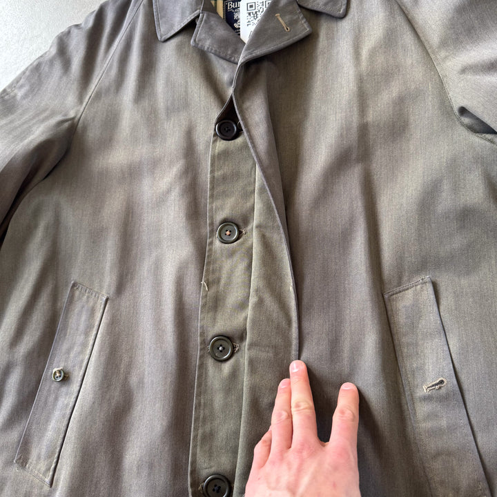 Burberry's Trench Coat Dark Green Men's M
