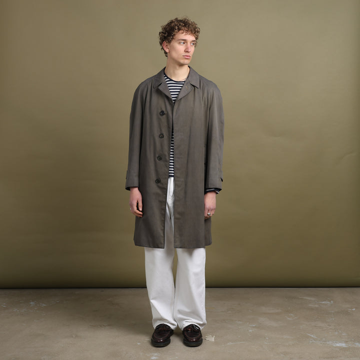 Burberry's Trench Coat Dark Green Men's M
