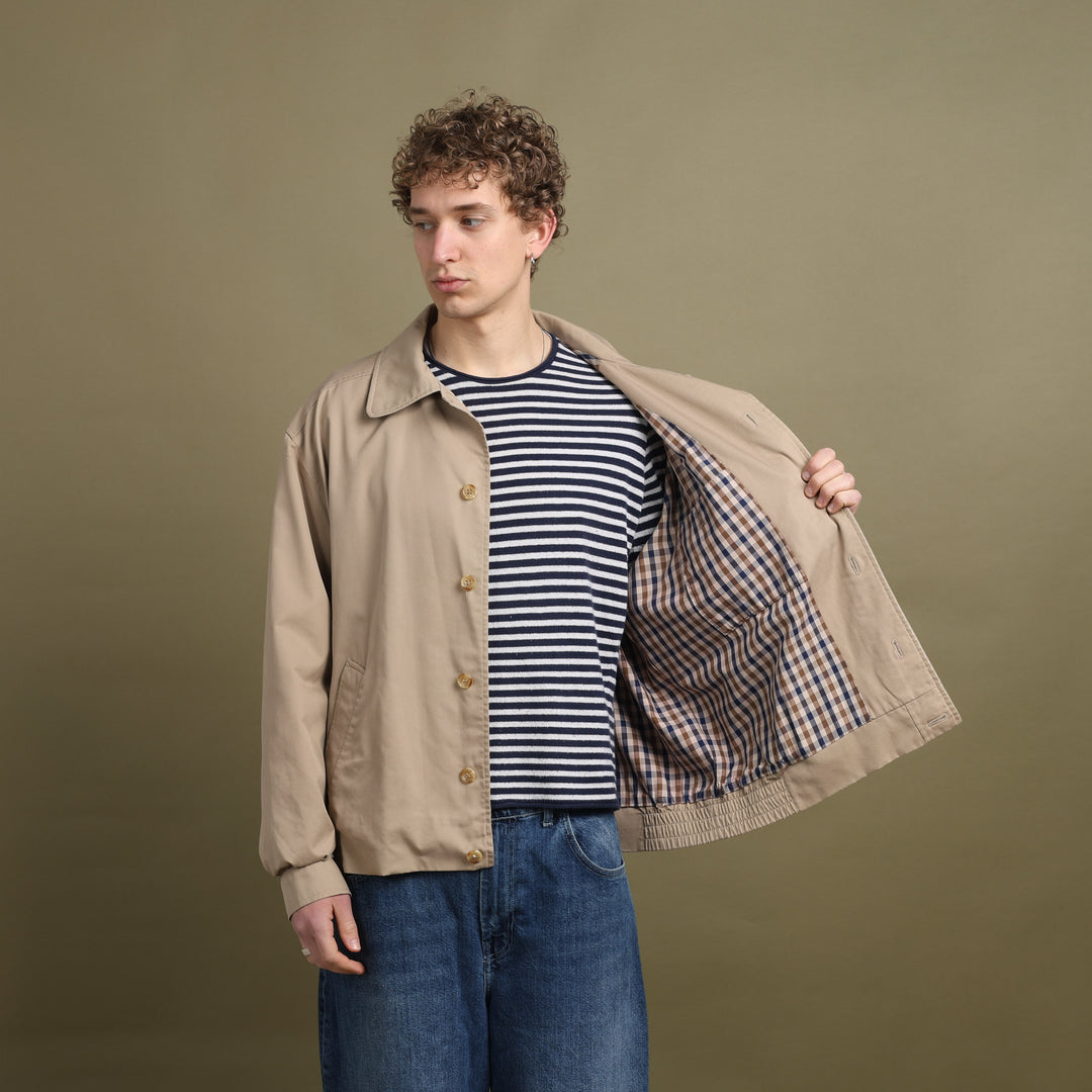 Aquascutum Chore Jacket Beige Men's XL