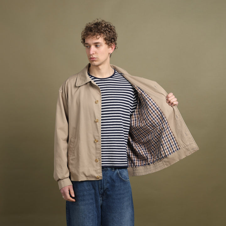Aquascutum Chore Jacket Beige Men's XL
