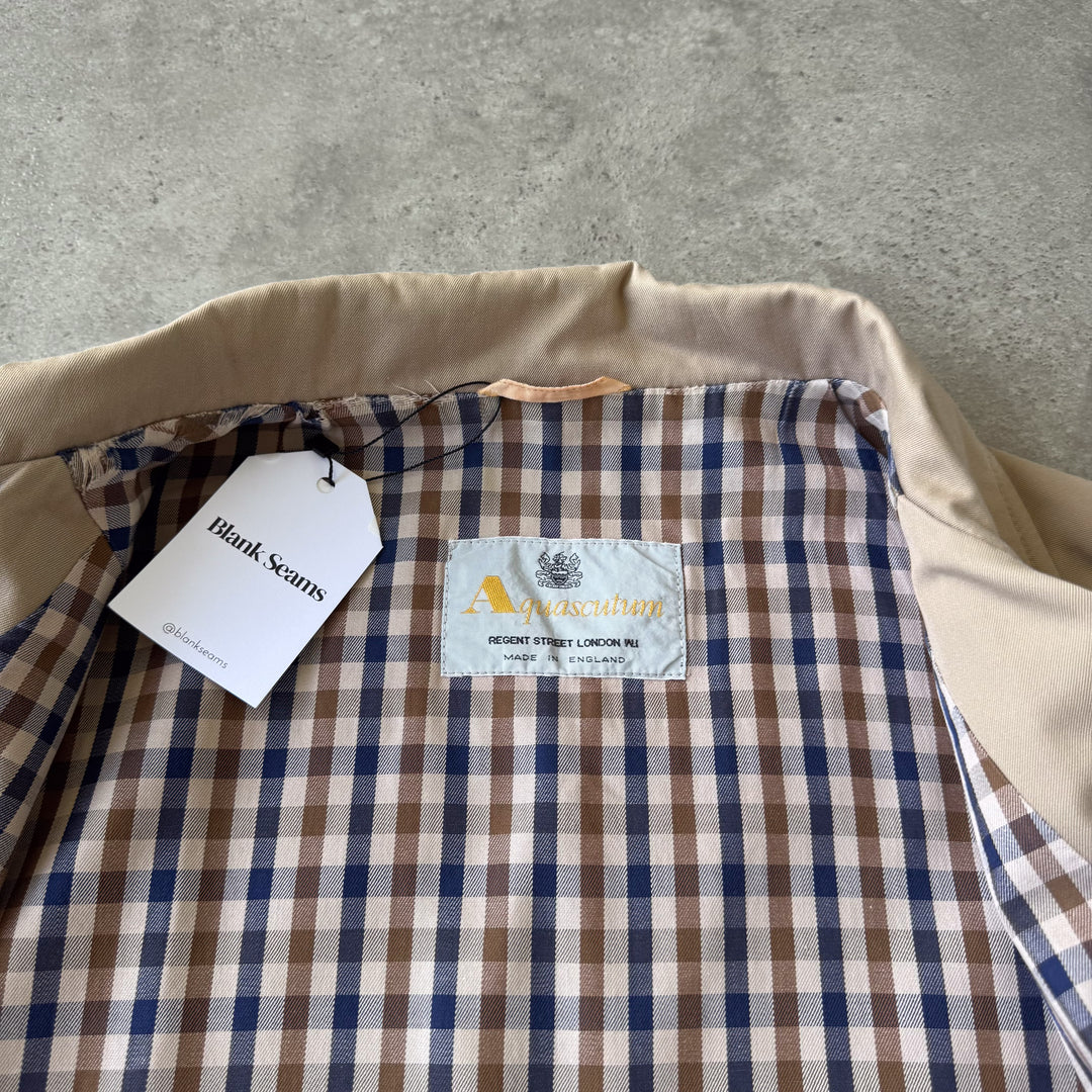 Aquascutum Chore Jacket Beige Men's XL