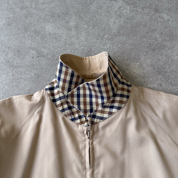 Aquascutum Harrington Jacket Beige Men's XL