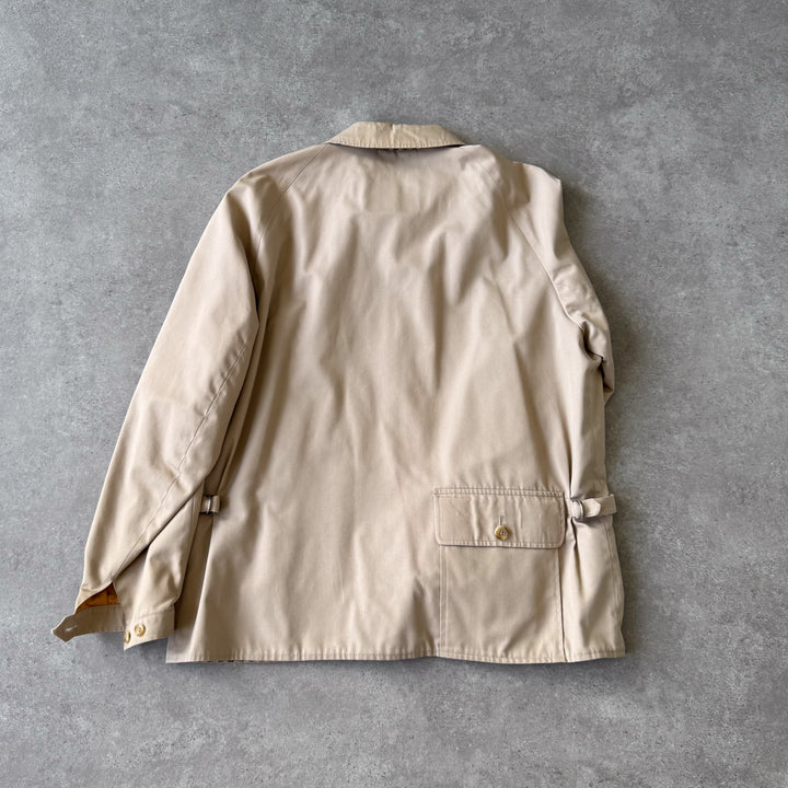 Aquascutum Harrington Jacket Beige Men's XL