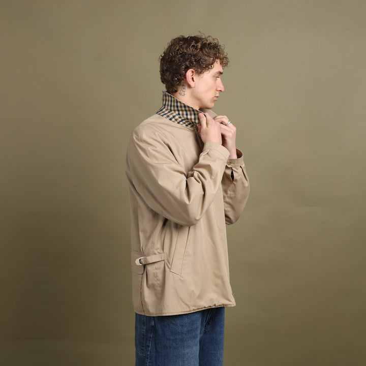 Aquascutum Harrington Jacket Beige Men's XL
