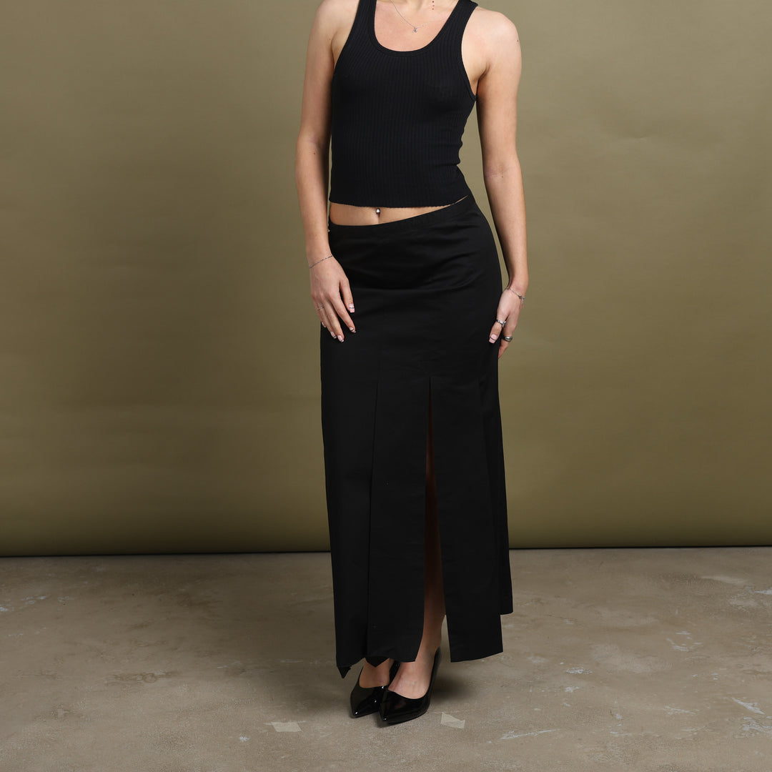 Dolce & Gabbana Maxi Skirt Black Women's UK 10