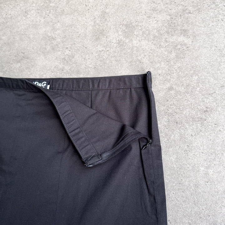 Dolce & Gabbana Maxi Skirt Black Women's UK 10