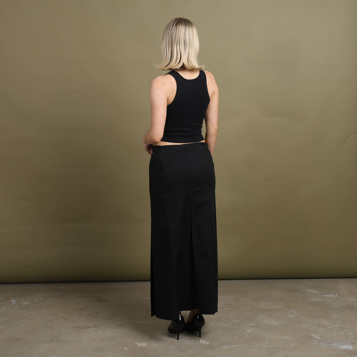 Dolce & Gabbana Maxi Skirt Black Women's UK 10