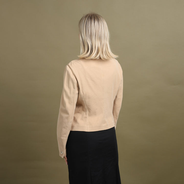Dolce & Gabbana Blazer Beige Women's UK 10