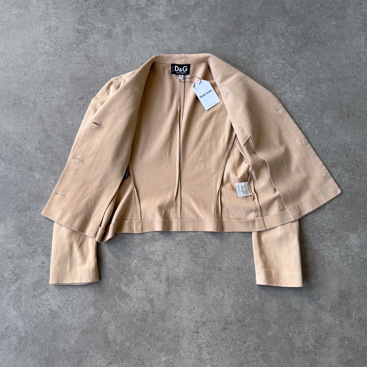 Dolce & Gabbana Blazer Beige Women's UK 10
