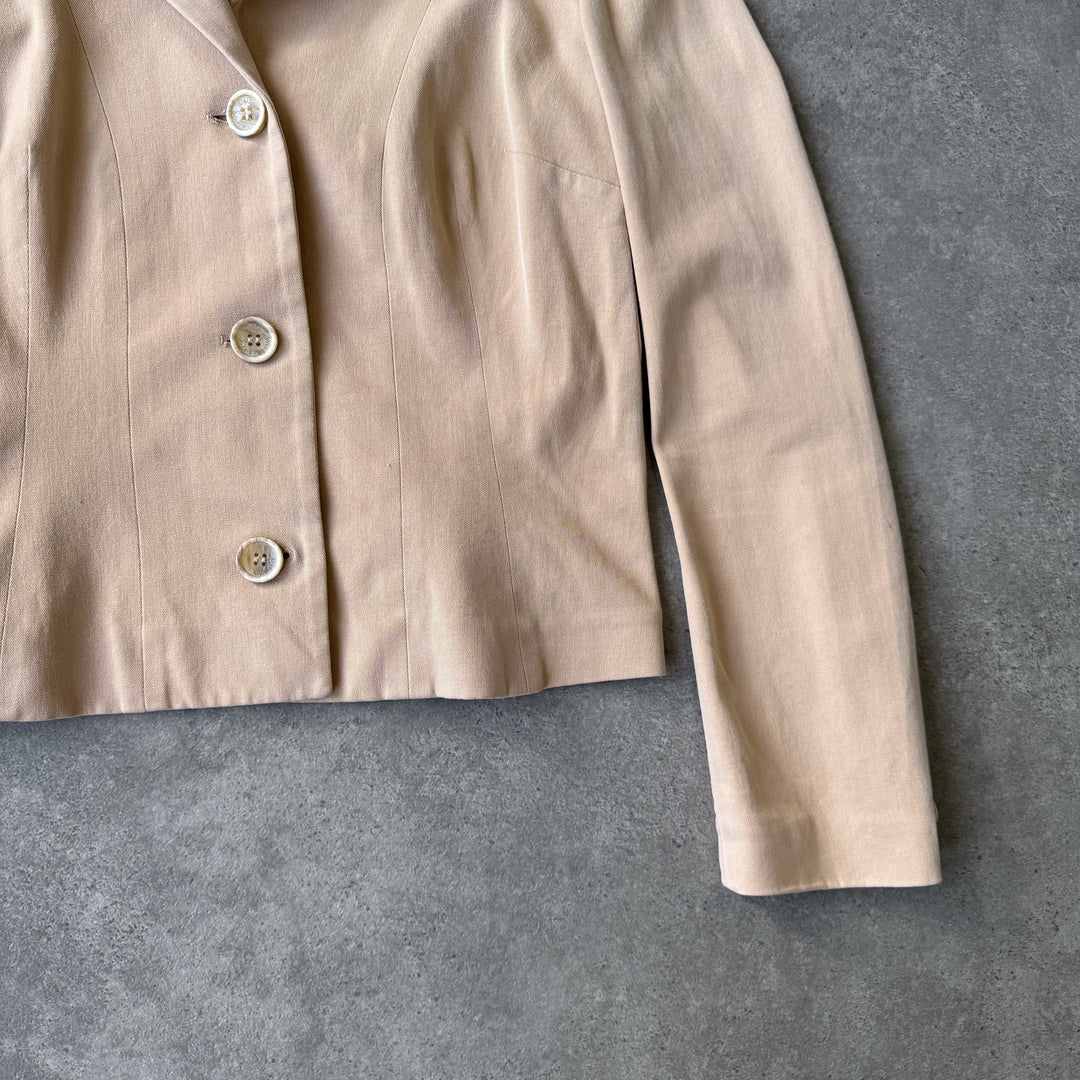 Dolce & Gabbana Blazer Beige Women's UK 10