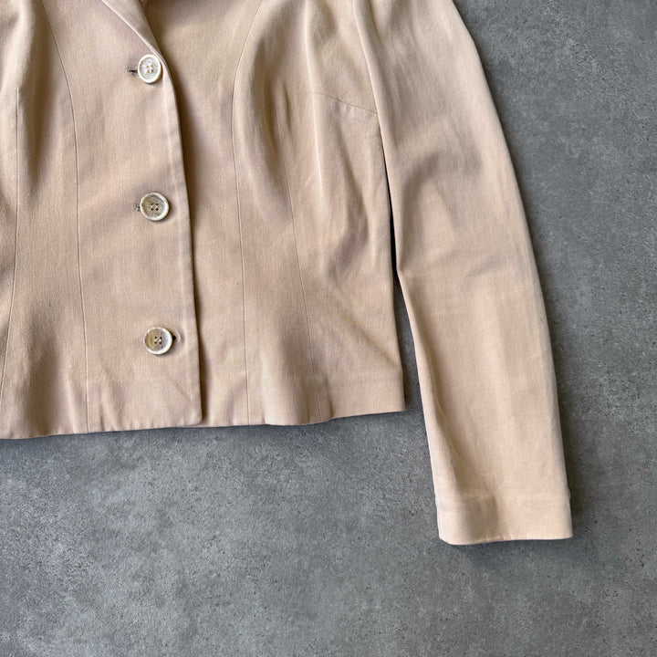 Dolce & Gabbana Blazer Beige Women's UK 10