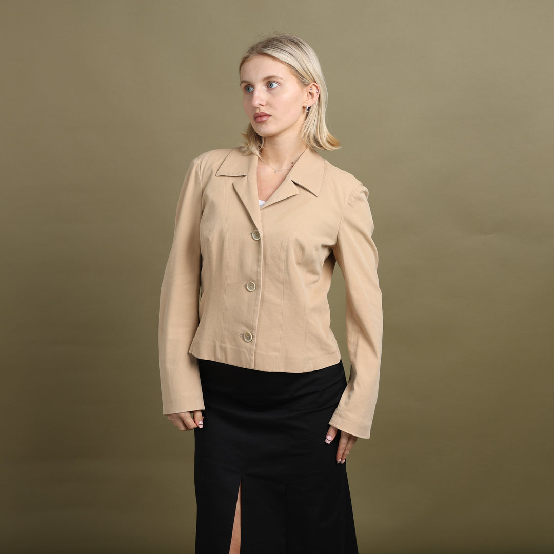 Dolce & Gabbana Blazer Beige Women's UK 10