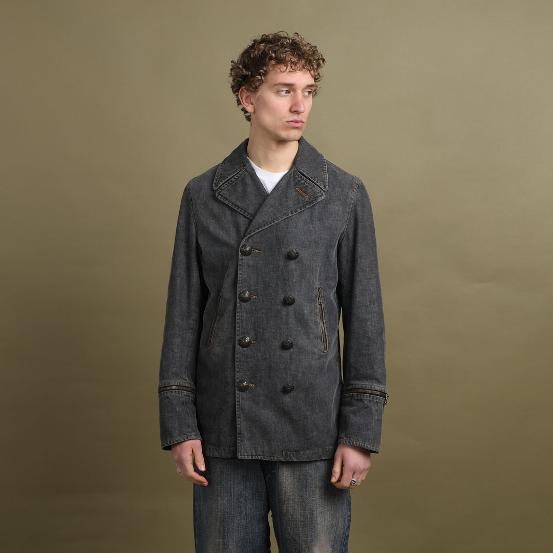 Dolce & Gabbana Pea Coat Grey Men's M